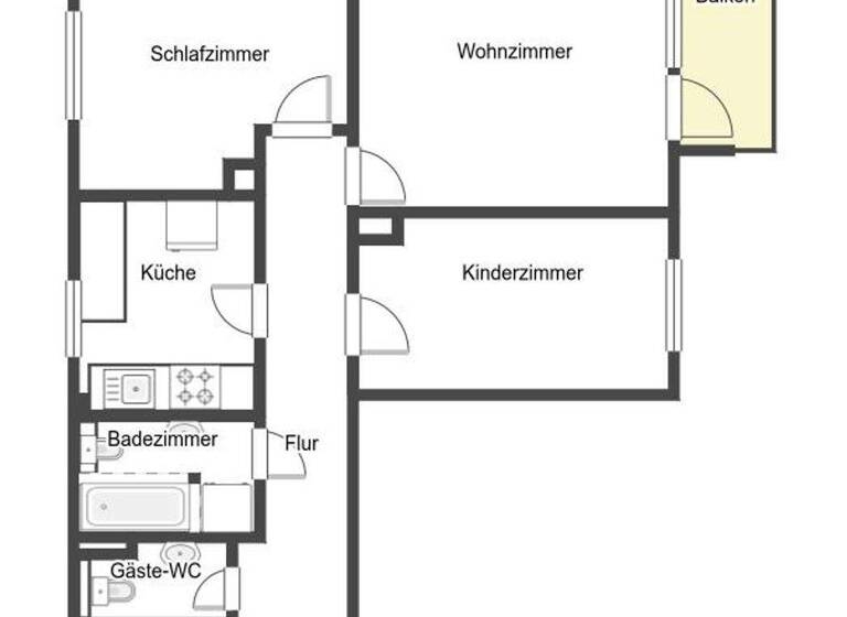 Wohnung zum Kauf 230.000 € 3 Zimmer 70,7 m² EG Bensheim 64265