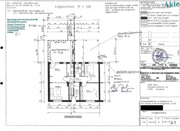 Mehrfamilienhaus zum Kauf 520.000 € 6 Zimmer 182,3 m² 382 m² Grundstück Beeckerwerth Duisburg 47139