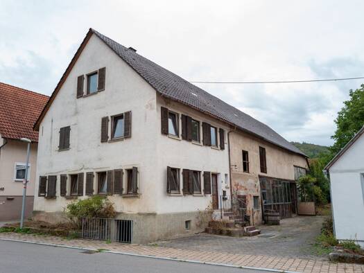 Haus zum Kauf 225.000 € 4 Zimmer 110 m² 615 m² Grundstück Steinkirchen Braunsbach 74542