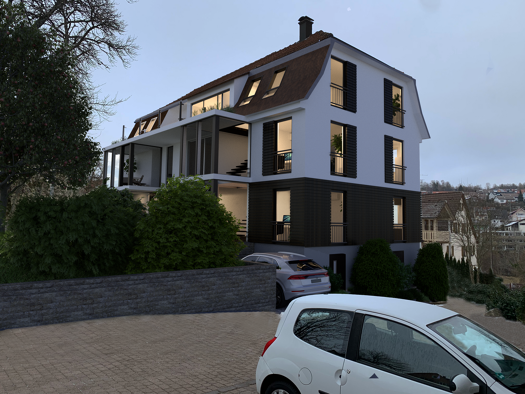 Wohnung zur Miete 970 € 3,5 Zimmer 88 m² Geschoss 2/3 frei ab 15.04.2026 Schießgrabenstraße Dornstetten 72280