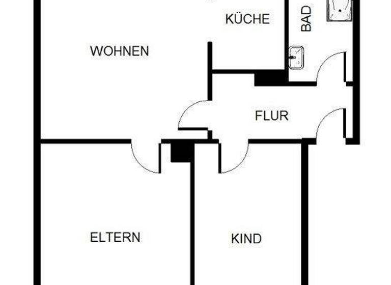 Wohnung zur Miete 670 € 2,5 Zimmer 52,9 m² 1. Geschoss frei ab 01.03.2027 Malmedystr. 40 Heisingen Essen 45259