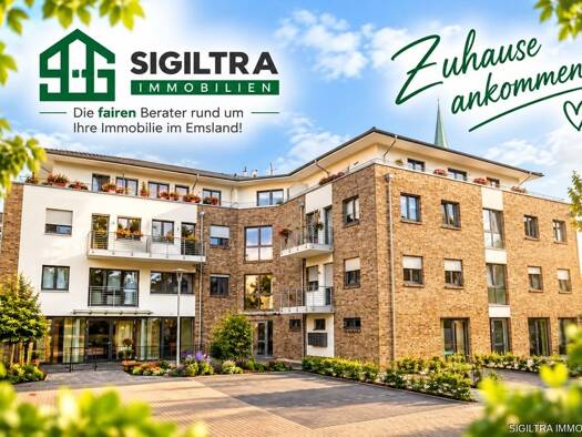 Wohnung zur Miete 580 € 2 Zimmer 47,5 m² frei ab sofort Herzlake Herzlake 49770