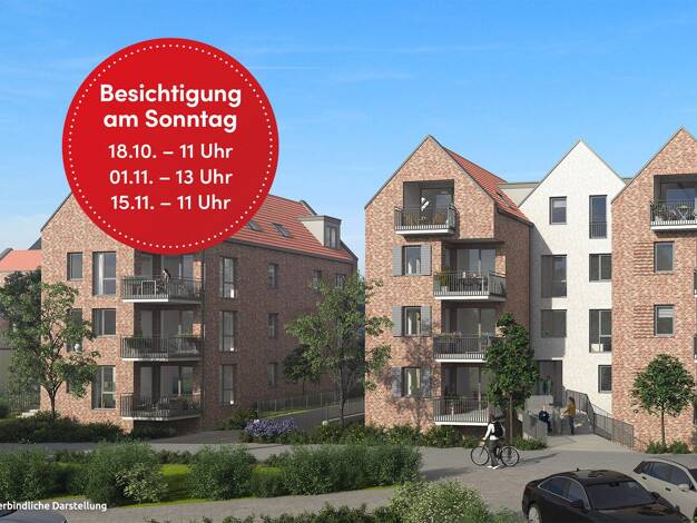 Wohnung zum Kauf - Neubau 470.000 € 3 Zimmer 80,6 m² EG frei ab 01.01.2027 Am krummen Deich 1a Winsen Winsen (Luhe) 21423