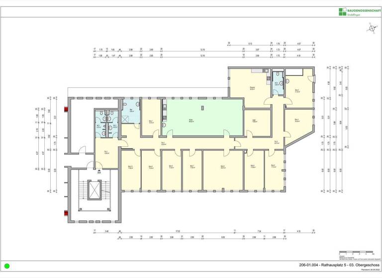 Bürofläche zur Miete provisionsfrei 3.980 € 420,9 m² Bürofläche Mitte Sindelfingen 71063