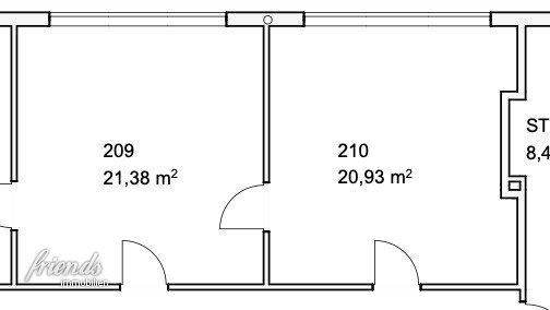 Büro-/Praxisfläche zur Miete 458 € 2 Zimmer 42,3 m²<br/>Bürofläche Troststraße Wien 1100