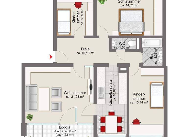 Wohnung zum Kauf 425.000 € 3,5 Zimmer 87 m² Schliersee 83727