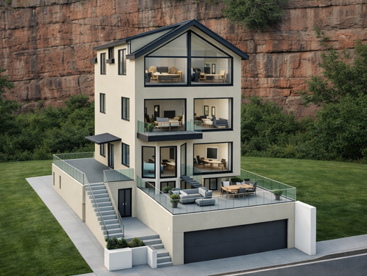 Grundstück zum Kauf provisionsfrei 395.000 € 432 m² Grundstück Baugenehmigung vorhanden Trier-West-Pallien Trier 54294