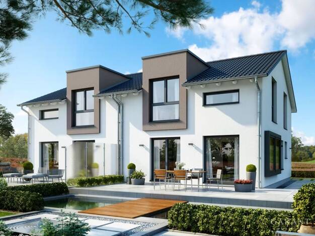 Doppelhaushälfte zum Kauf - Erstbezug 668.000 € 4 Zimmer 122 m² 315 m² Grundstück frei ab 01.11.2026 Villingendorf 78667