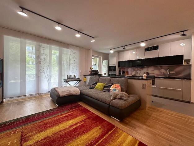 Wohnung zur Miete 2.200 € 3 Zimmer 92 m² EG Gallus Frankfurt am Main 60326