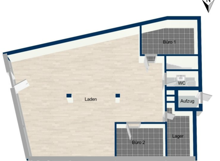 Verkaufsfläche zum Kauf 360.000 € 4 Zimmer 226 m² Verkaufsfläche St Johannis Nürnberg 90419