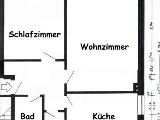 Wohnung zur Miete 550 € 2 Zimmer 70 m² Geschoss EG/2 frei ab sofort Sudweyhe Weyhe 28844