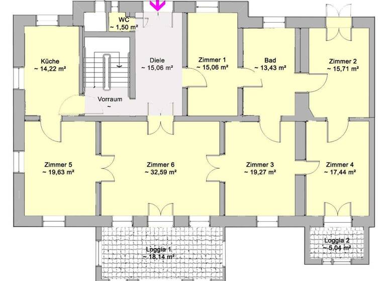 Wohnung zur Miete 1.790 € 6 Zimmer 187 m² Tullnerbach-Lawies 3013