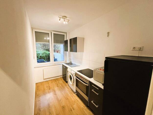 Terrassenwohnung zur Miete 500 € 1 Zimmer 35 m² EG frei ab sofort Humboldtstraße 15 Barmen Wuppertal 42283