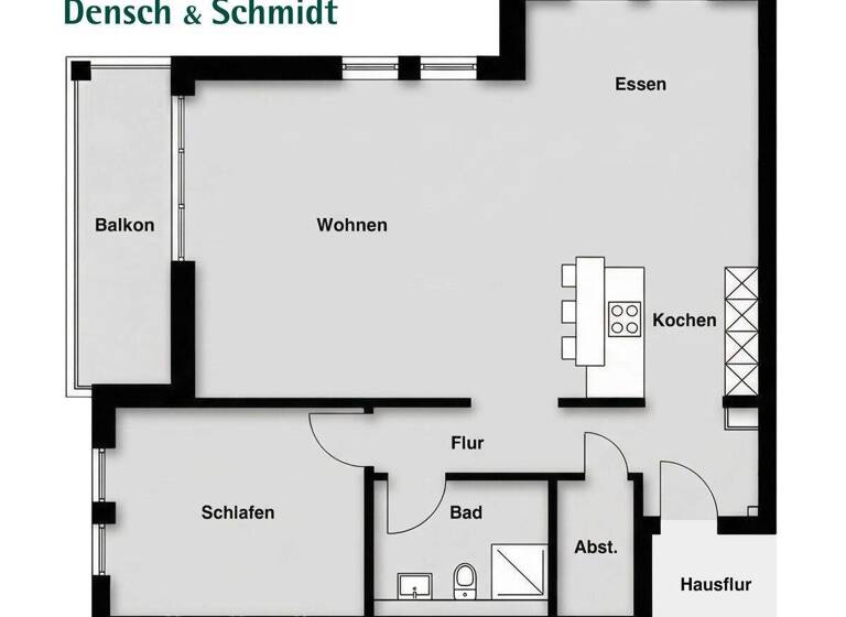 Wohnung zum Kauf 395.000 € 2 Zimmer 104 m² 3. Geschoss Mürwik Flensburg 24944