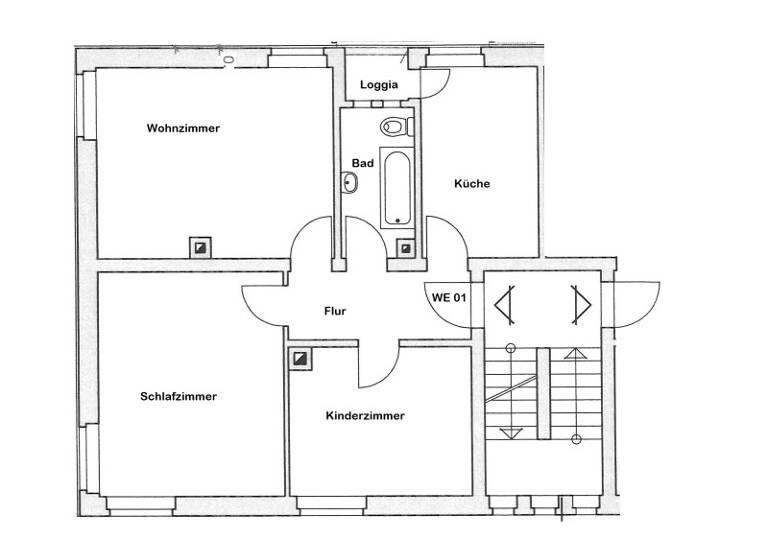 Wohnung zur Miete 400 € 3 Zimmer 73 m² 1. Geschoss frei ab sofort Nach dem Taubenberg 15 Reusa Plauen 08529