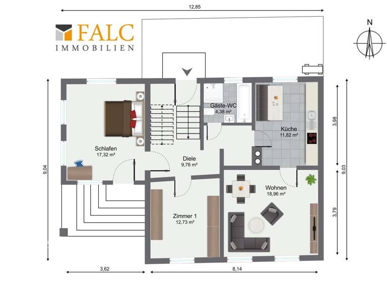 Einfamilienhaus zum Kauf 349.000 € 5 Zimmer 110 m² 2.270 m² Grundstück Bliesendorfer Poststraße 4 Bliesendorf Werder (Havel) 14542