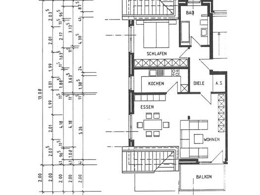 Wohnung zur Miete 610 € 2 Zimmer 68 m² frei ab sofort Böckenhege 30 Heessen Hamm 59073