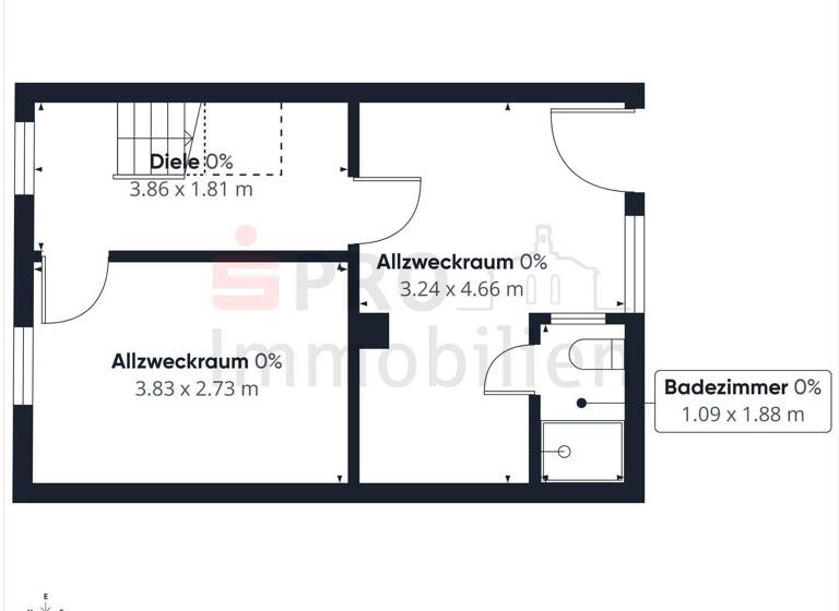 Reihenmittelhaus zum Kauf 119.000 € 4 Zimmer 88 m² 226 m² Grundstück Burbach Saarbrücken 66115