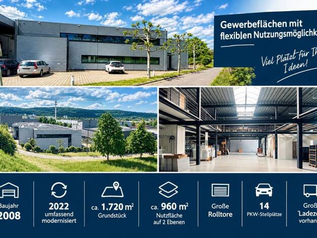 Lagerhalle zum Kauf 1.280.000 € 960 m² Lagerfläche Schorndorf Schorndorf 73614
