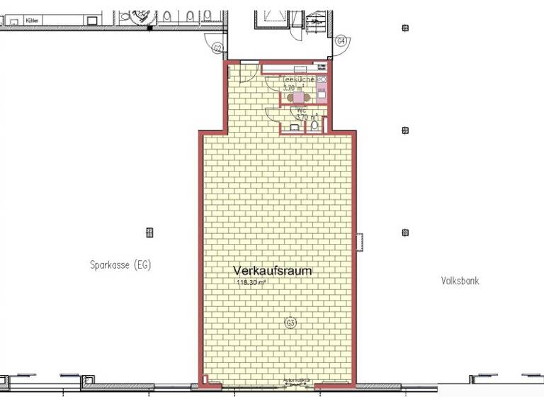 Büro zur Miete 850 € 124 m² Bürofläche Hauptstraße 85 Stadtgebiet Hornberg 78132