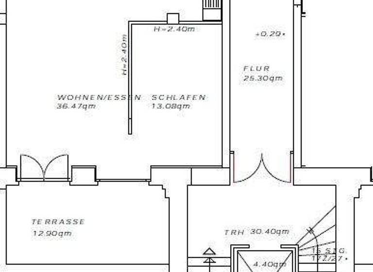 Wohnung zur Miete 1.264 € 2 Zimmer 79 m² 1. Geschoss Köpenick Berlin 12555