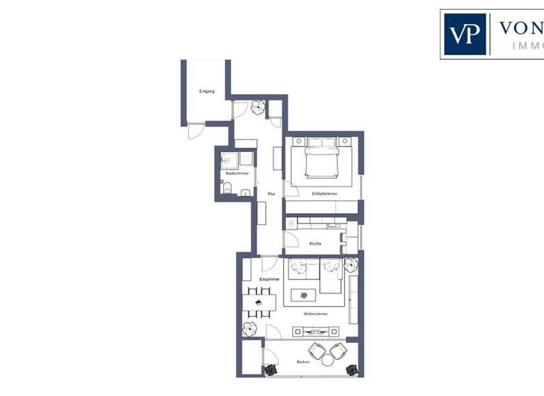 Wohnung zum Kauf 129.000 € 2 Zimmer 61,7 m² 6. Geschoss Nordhorn 48529
