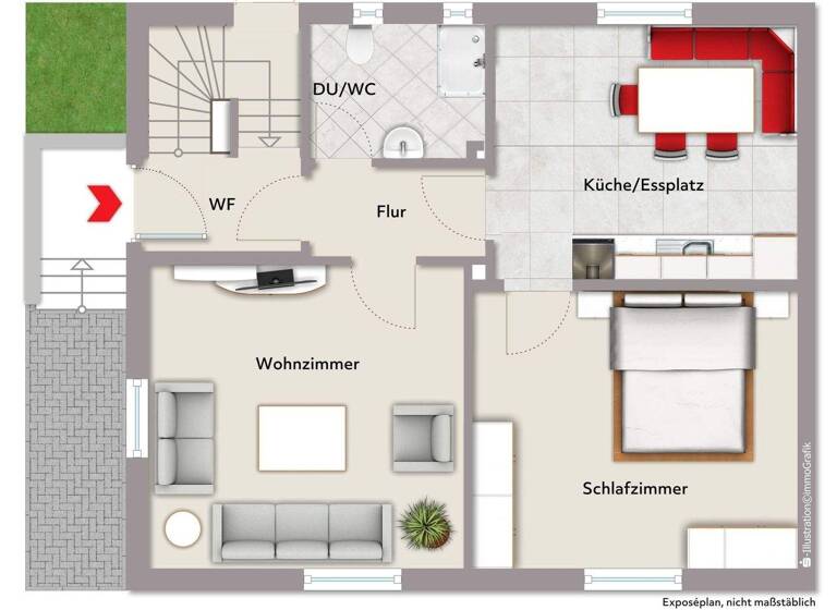 Doppelhaushälfte zum Kauf 199.000 € 5 Zimmer 94 m² 815 m² Grundstück Wiedenbrück Rheda-Wiedenbrück 33378
