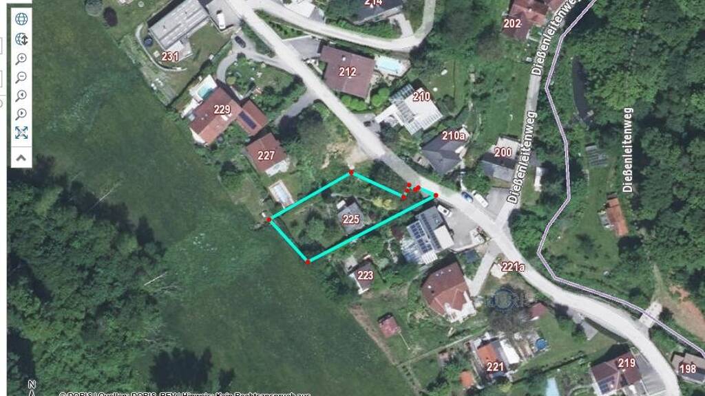 Grundstück zum Kauf 198.500 € 791 m² Grundstück Dießenleitenweg Pöstlingberg Linz 4040