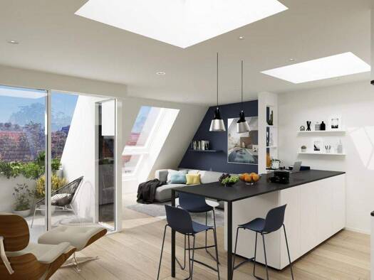 Wohnung zum Kauf - Erstbezug 476.000 € 2 Zimmer 56 m² 6. Geschoss Neukölln Berlin 12047