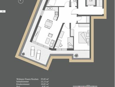 Wohnung zur Miete - Erstbezug 990 € 3,5 Zimmer 82,9 m² Stadtgebiet Furtwangen im Schwarzwald 78120