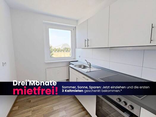 Wohnung zur Miete 359 € 3 Zimmer 59 m² 1. Geschoss frei ab sofort Nordstraße 12 Lutherstadt Wittenberg Wittenberg 06886