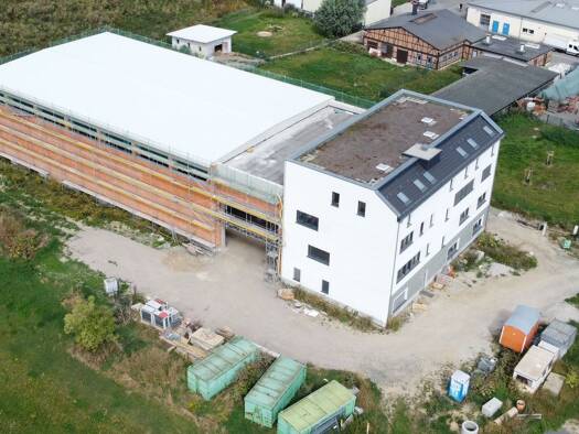 Halle/Industriefläche zur Miete - Erstbezug provisionsfrei 205 m² Lagerfläche An den Werkstätten 6 Panitzsch Borsdorf 04451