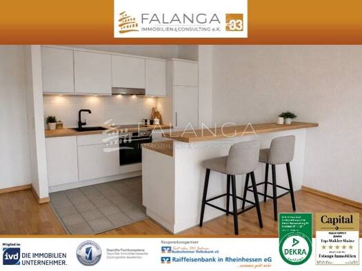 Wohnung zum Kauf 258.000 € 2 Zimmer 60 m² Mainz-Kastel Kostheim 55252