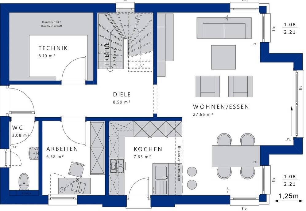 Einfamilienhaus zum Kauf 386.500 € 6 Zimmer 126 m²<br/>Wohnfläche 560 m²<br/>Grundstück Hauptstuhl 66851