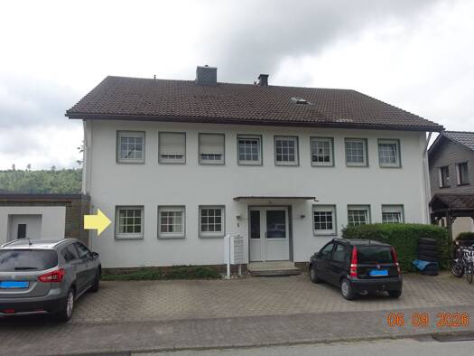 Wohnung zum Kauf 57.000 € 1 Zimmer 28,3 m² frei ab sofort Ulmenweg 5 Bad Berleburg Bad Berleburg 57319