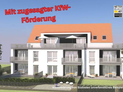 Wohnung zum Kauf - Neubau provisionsfrei 599.330 € 4 Zimmer 90 m² 1. Geschoss Miltenberger Str. 22 Großgründlach Nürnberg 90427