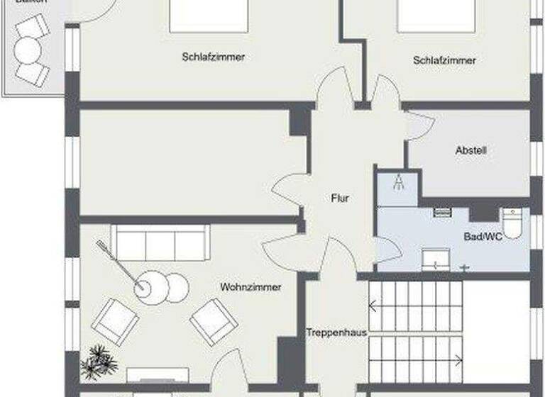 Wohnung zur Miete 590 € 5 Zimmer 100 m² EG Nordring 6, 02899 Ostritz Ostritz 02899