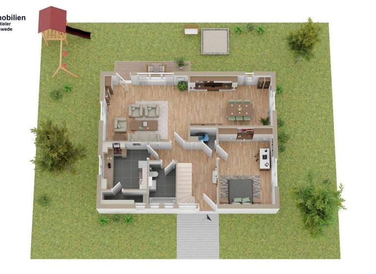 Doppelhaushälfte zum Kauf 288.000 € 4 Zimmer 140 m² 750 m² Grundstück Worpswede 27726