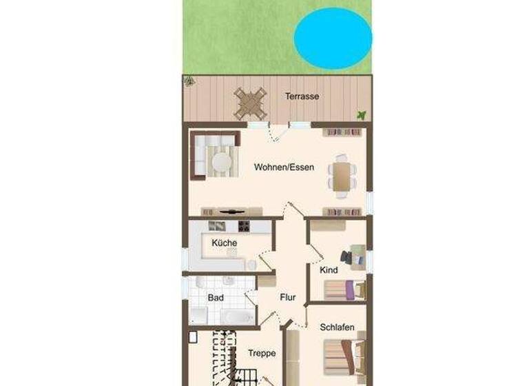 Reihenmittelhaus zum Kauf 519.000 € 7 Zimmer 177 m² 349 m² Grundstück frei ab 31.03.2026 Elmenhorst Elmenhorst/Lichtenhagen 18107