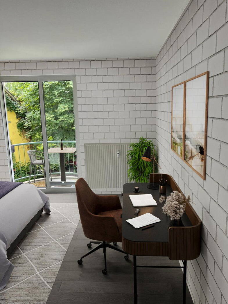 Wohnung zur Miete 510 € 1 Zimmer 24 m² 1. Geschoss frei ab 01.08.2025 Splittenbrede 5 Bültmannskrug Bielefeld 33613