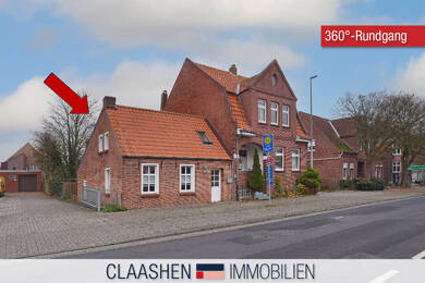 Einfamilienhaus zur Miete 699 € 2 Zimmer 80 m² 1 m² Grundstück Norden Norden 26506