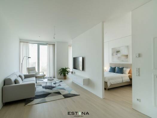 Wohnung zur Miete - Erstbezug 1.250 € 2 Zimmer 49 m² 34. Geschoss Donau-City-Straße Wien 1220