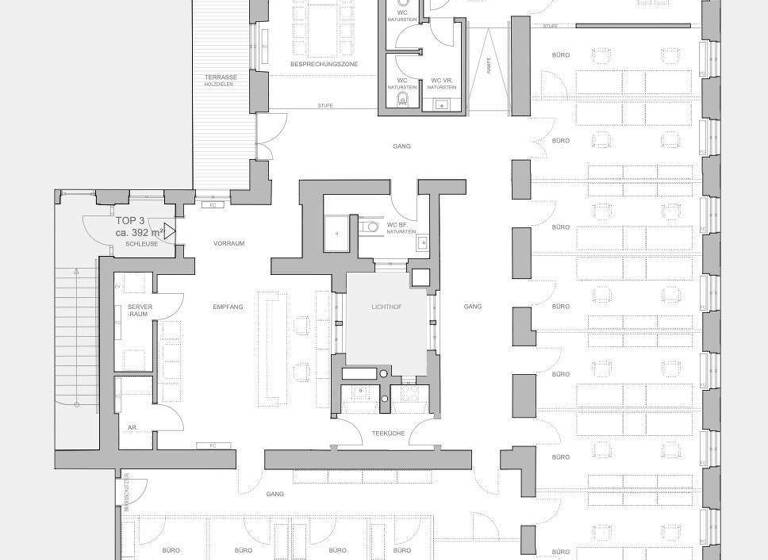 Bürofläche zur Miete - Erstbezug 10.979 € 15 Zimmer 392 m² Bürofläche Wien 1010