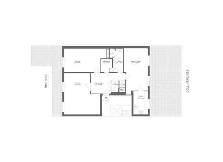 Wohnung zum Kauf 499.000 € 3 Zimmer 90,3 m² Wien, Döbling / Döbling 1190