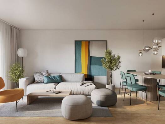Wohnung zur Miete - Erstbezug 1.707 € 4 Zimmer 91,3 m² 2. Geschoss Ortsstraße Vösendorf 2331