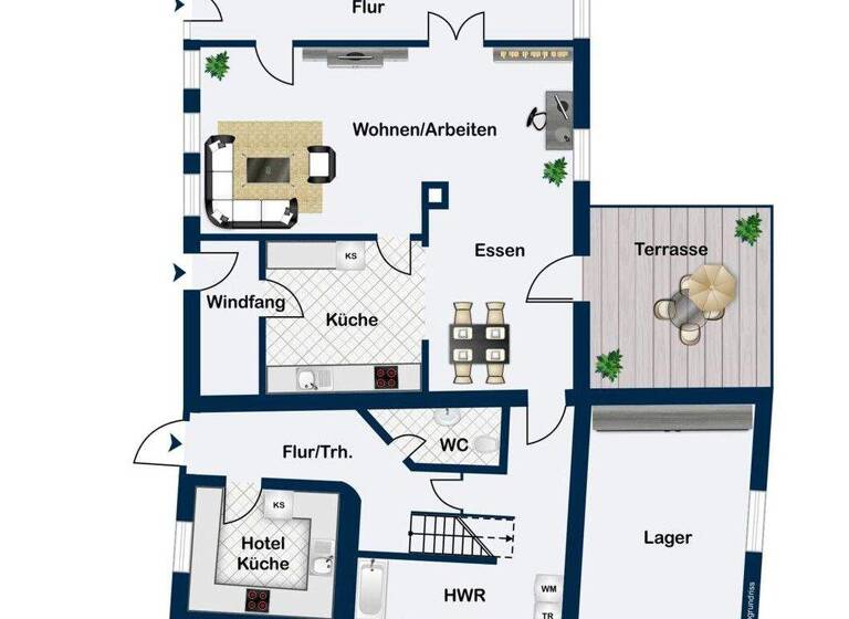 Mehrfamilienhaus zum Kauf als Kapitalanlage geeignet 989.000 € 943 m² 1.104 m² Grundstück Eckelsheim 55599