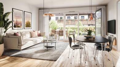 Wohnung zum Kauf - Neubau 416.800 € 2 Zimmer 50,7 m² EG Zarten Kirchzarten / Zarten 79199
