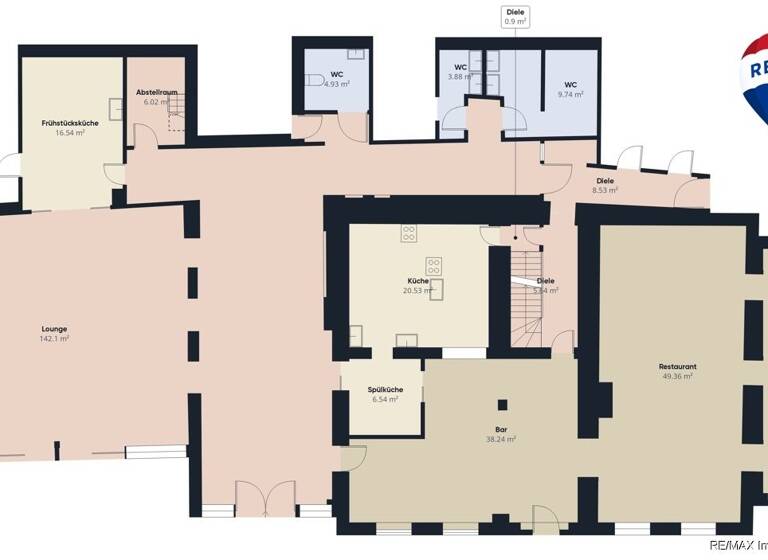 Restaurant zum Kauf 2.500.000 € Wallerfangen 66798