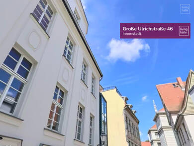 Wohnung zur Miete 700 € 3 Zimmer 96 m² 1. Geschoss Große Ulrichstraße 46 Altstadt Halle (Saale) 06108