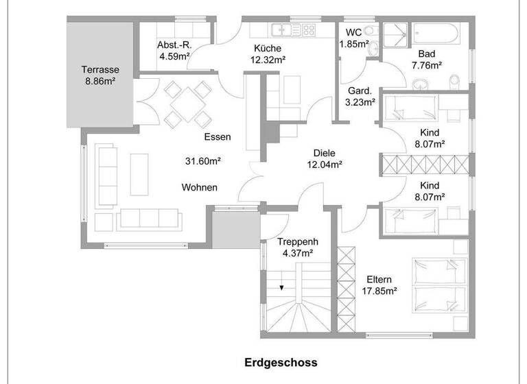 Mehrfamilienhaus zum Kauf 374.000 € 7 Zimmer 197 m² 973 m² Grundstück Alfhausen 49594